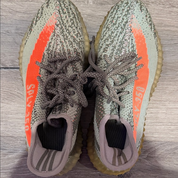 Aaron Carters personally owned Yeezy Boost 350 V2 in Gray and Orange